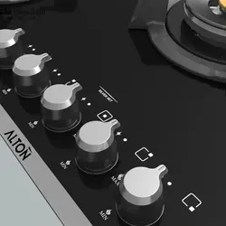 اجاق گاز صفحه ای آلتون IG529 شیشه مشکی