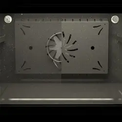 فر برقی آلتون V905B مشکی بخارپز