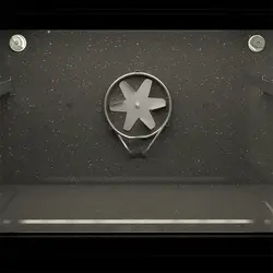 فر برقی آلتون V905B مشکی بخارپز