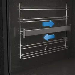 فر برقی آلتون V905B مشکی بخارپز