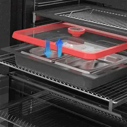 فر برقی آلتون V905B مشکی بخارپز