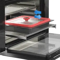 فر برقی آلتون V905B مشکی بخارپز