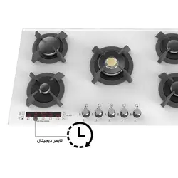 اجاق گاز صفحه ای آلتون IG531DW شیشه سفید