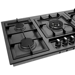 اجاق گاز صفحه ای کن E518M مشکی