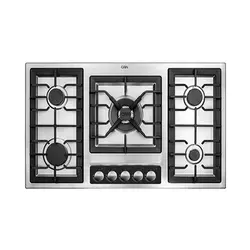 اجاق گاز صفحه ای کن E518M استیل