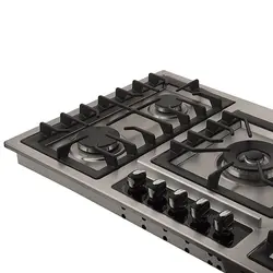 اجاق گاز صفحه ای کن E518M استیل