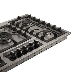 اجاق گاز صفحه ای کن E518M استیل