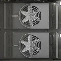 فر برقی آلتون V500T دوقلو بخارپز
