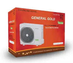 کولر گازی جنرال گلد 12000 پلاتینیوم مدل GG-S12000 PLATINUM