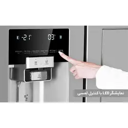 یخچال فریزر ساید بای ساید دوو سری پرایم 35 فوت مدل SXi20-31S سیلور