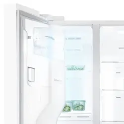 یخچال فریزر ساید بای ساید دوو سری پرایم 35 فوت مدل SXi20-31W سفید متالیک