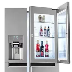 یخچال فریزر ساید بای ساید دوو سری پرایم 34 فوت مدل DSI-3445SS سیلور