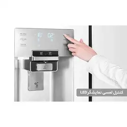 یخچال فریزر ساید بای ساید دوو سری پرایم 36 فوت مدل ARSXi30-30W سفید