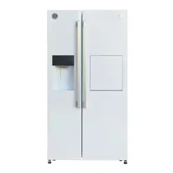 یخچال فریزر ساید بای ساید دوو سری پارامو 28 فوت مدل SXi15-11W سفید متالیک