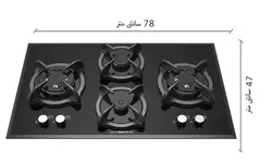 گاز رومیزی و صفحه ای رابیتس RG-420