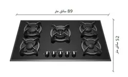 گاز رومیزی و صفحه ای رابیتس RG-547H