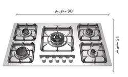 گاز رومیزی و صفحه ای رابیتس RS-508