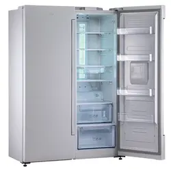 یخچال فریزر دیپوینت مدل مکس سفید چرم