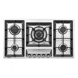 اجاق گاز صفحه ای استیل البرز S-5960