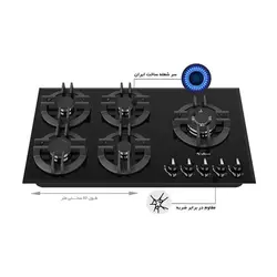 اجاق گاز صفحه ای داتیس DG-593