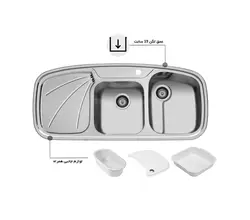 سینک توکار اخوان کد 6