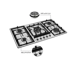 اجاق گاز صفحه ای اخوان G133