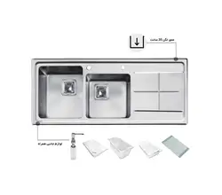 سینک توکار اخوان 300