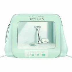 ست هدیه ژیلت ونوس Gillette Venus  تیغ/تیغ و کاور/کیف لوازم آرایش پلاتینیوم محصول اروپایی