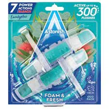 خوشبو کننده و ضدعفونی کننده توالت فرنگی استونیش با رایحه اکالیپتوس تعداد 6 عددی