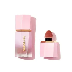 رژگونه مایع مات شیگلم مدل COLOR BLOOM رنگ RISKY BUSINESS