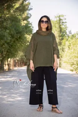 پانچ و شلوار بهاره تابستانه