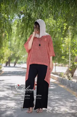 مانتو پانچ و شلوار