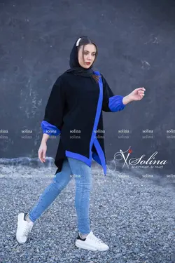 مانتو اسپرت جلو بسته