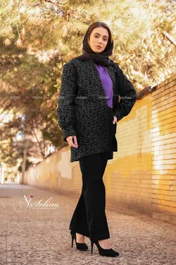 مانتو کتی ژاکارد