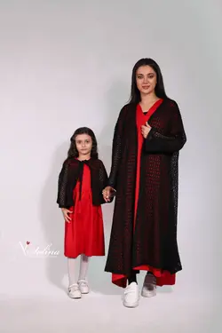پیراهن و مانتو مادر و دختر