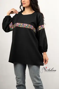 مانتو کوتاه جلوبسته