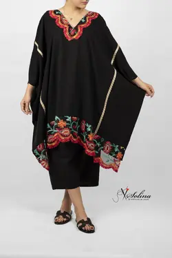 مانتو پانچ جلوبسته مجلسی