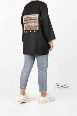 کت کوتاه مجلسی کرپ