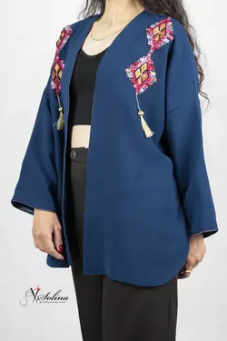 کت مجلسی سورمه ای