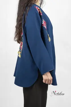 کت مجلسی سورمه ای