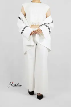 ست کت و شلوار و کراپ