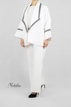 ست کت و شلوار و کراپ