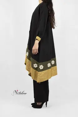 مانتو مجلسی ترکیبی