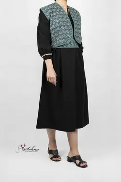 ست پیراهن و جلیقه و کمربند