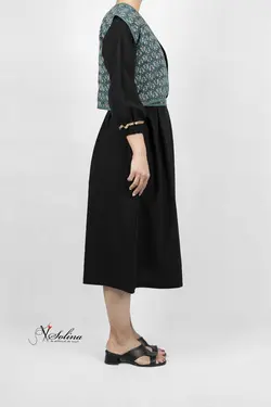 ست پیراهن و جلیقه و کمربند