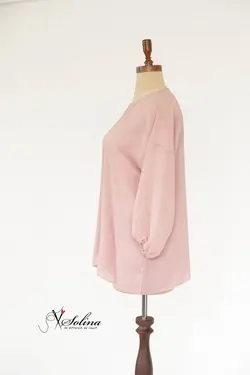 شومیز حریر و دامن