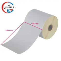 لیبل (برچسب) کاغذی تک ردیفه 250×100 Paper Label