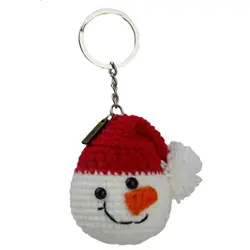 جاسوییچی بافتنی طرح آدم برفی شیکدو مدل KCH16 | شیکدو