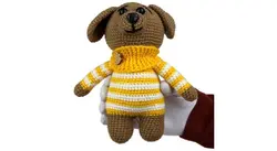 عروسک بافتنی شیکدو مدل ty01 | شیکدو