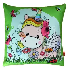 کوسن کودک طرح اسب شاخ دار شیکدو مدل CSH05 | شیکدو